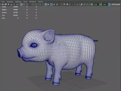 Lovely pig Lovely pig 3D model