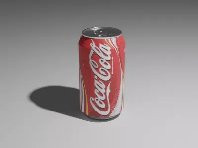 Coke Can Free 3D model