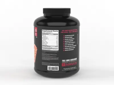 Protein Powder 3D model