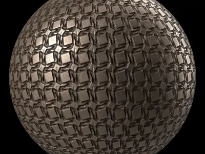 Metal Materials 57- Metal panels By Painting - Pbr 4k Seamless Texture