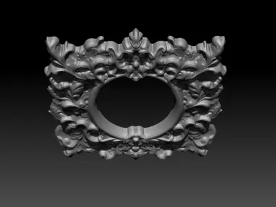 Bas relief Frame 240506 17 3D print model