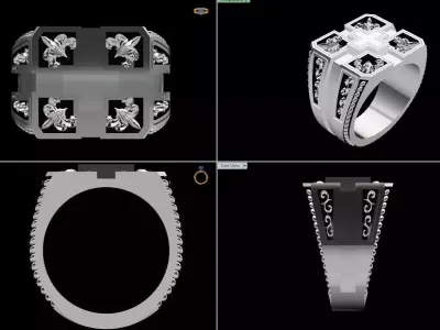 Hac Erkek Yuzuk  3D print model