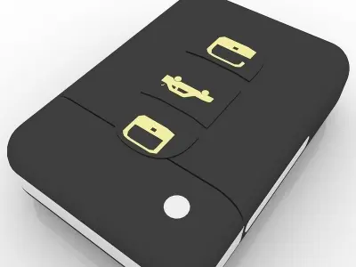 Car key 3D model