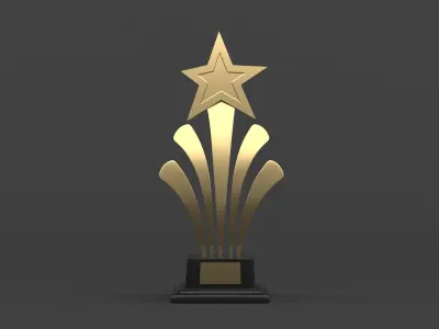 Trophy Cups 3D model 122