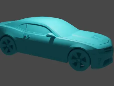 camaro chevrolet 3D model