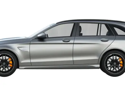 Mercedes Benz C63 AMG Estate 3D model