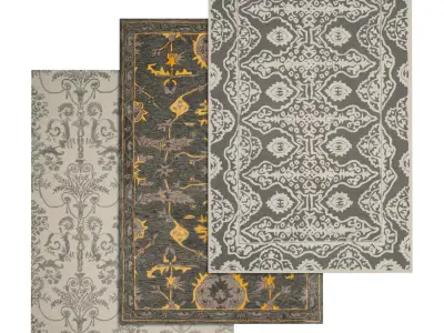 Rug Set 2265 3D model