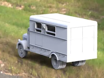 postal machine 3D print model