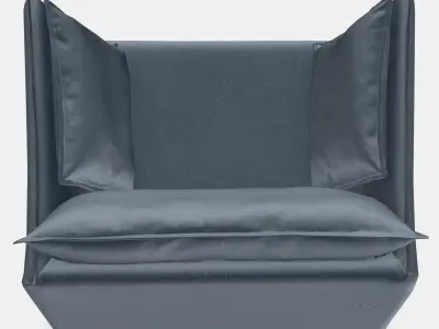 BACKSALEN Cover for 15-seat armchair 1 3D model