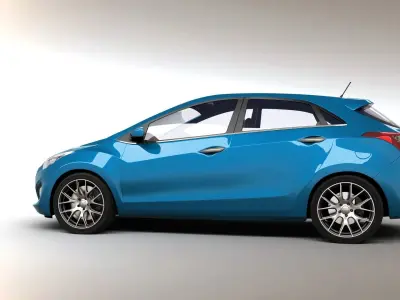 Hyundai i30 2012 3D model