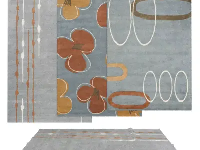 Rugs No 304 Low-poly 3D model