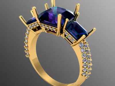 Ring pl  39 3D print model