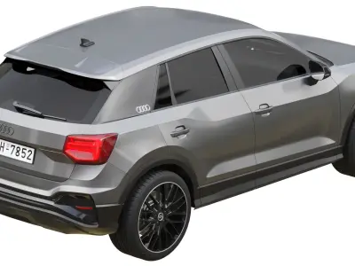 Audi Q2 2021 3D model