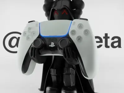 Kaws Darth Vader Controller Stand Play Station Xbox for Print 3D print model