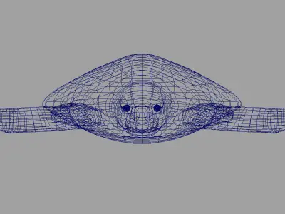 Tortoise 3d model sea turtle 3D model