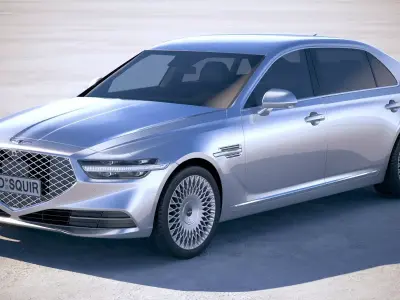 Genesis G90 2020 3D model
