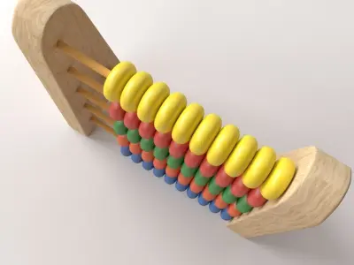 Abacus v2 3D model