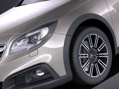 Opel Insignia Country Tourer 2015 VRAY 3D model