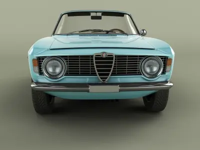 Alfa Romeo Giulia Sprint GTC 3D model