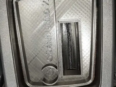 Opel - Vauxall Grandland X - Porta oggetti  Armrest Storage Tray 3D print model