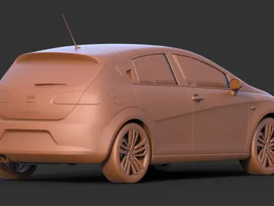 Seat Leon 3D print model