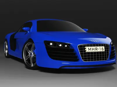 Audi R8 3D model