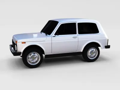 Lada Niva rev 3D model