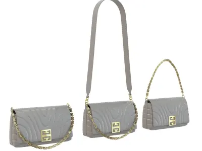 Givenchy Small 4G Soft Bag Low-poly 3D model