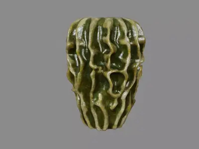 Stoneware Vase Decoration 3D model