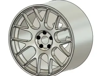 BBS CHR RIMS FOR DIECAST 64 SCALE 3D print model purchase