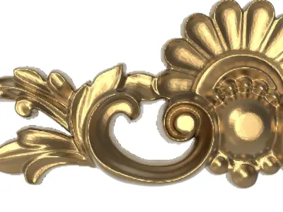  decorative pattern ready for 3D printing 3D model 119
