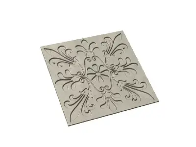 STL FOR CNC CARVING 13031004 greek pattern 01 3D model