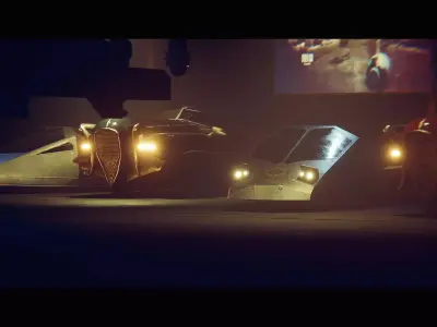 Fly Cars Pack 2 Low-poly 3D model