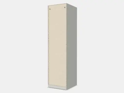 PAX Add-on corner unit with 4 shelves 13 Low-poly 3D model