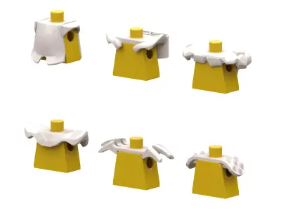 TwindBricks3D - Minifigures Armor Pack 3 3D print model