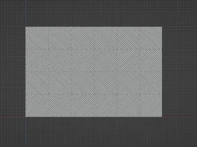 Wall wood Volume2 V01 3D model