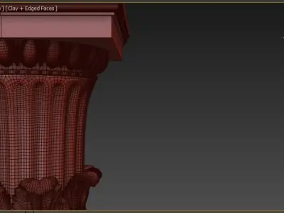 column 3D model