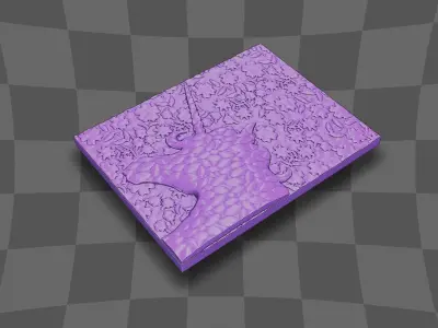 The unicorn decoration 3D print model
