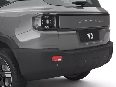 2026 Chery Jetour T1 with Interior 3D model