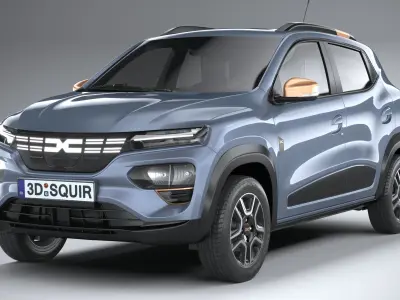 Dacia Spring Extreme 2023 3D model