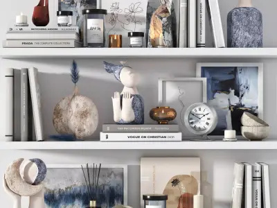 Decorative set 06 3D model