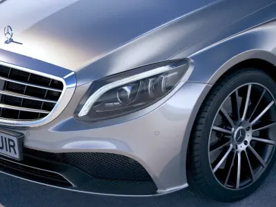 Mercedes C-class Estate 2019 3D model
