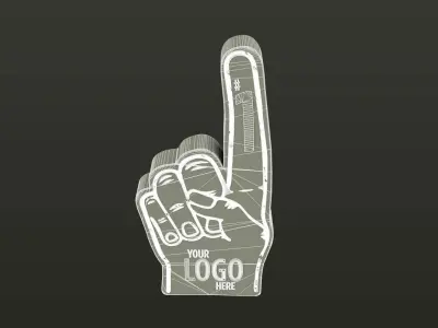 Foam Finger 3D model