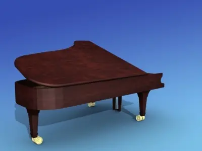 Steinway Concert Piano V01 3D model