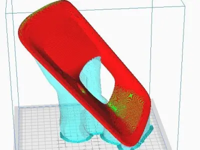 GOLF 3 COLD AIR INTAKE 3D print model