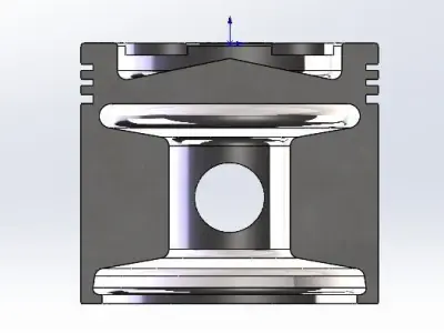 Piston Head 3D print model