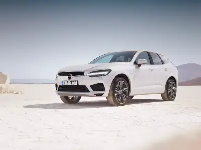 Swedish modern suv unbranded 3D model