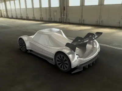 Project Compact Hypercar  3D print model