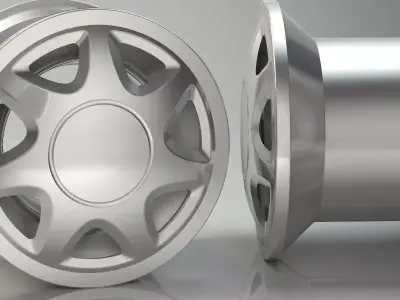 3D Wheel for Car Clear Model Ready for game and Print 3D print model
