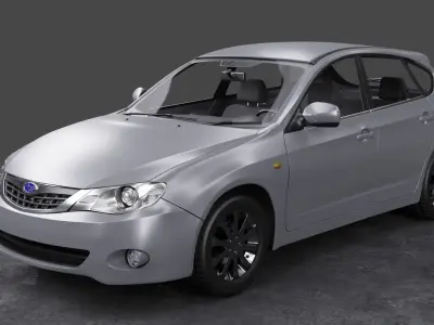 Car Subaru Impreza  3D model